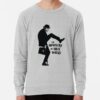 ssrcolightweight sweatshirtmensheather greyfrontsquare productx1000 bgf8f8f8 - Monty Python Merch