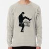 ssrcolightweight sweatshirtmensoatmeal heatherfrontsquare productx1000 bgf8f8f8 - Monty Python Merch